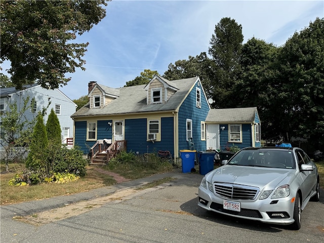 view of cape cod house