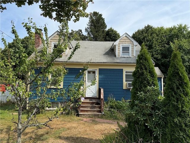 view of cape cod home