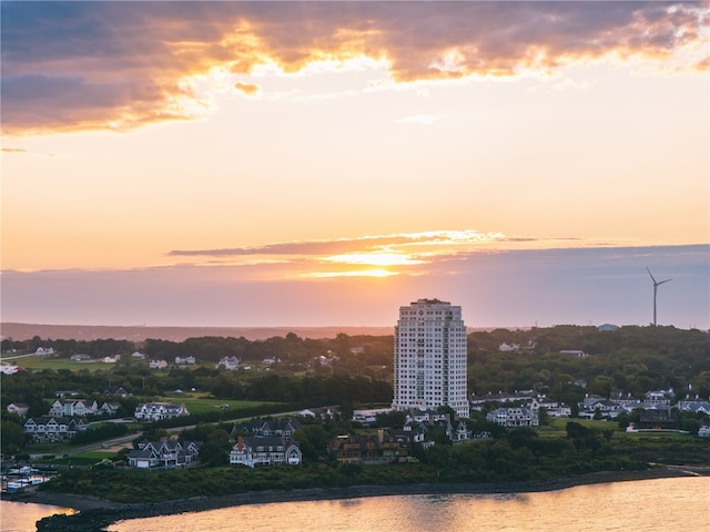 property view of water