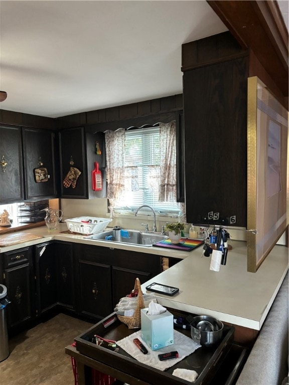 kitchen featuring sink