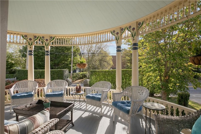68 Kay St, Newport, RI 02840 - view of sunroom