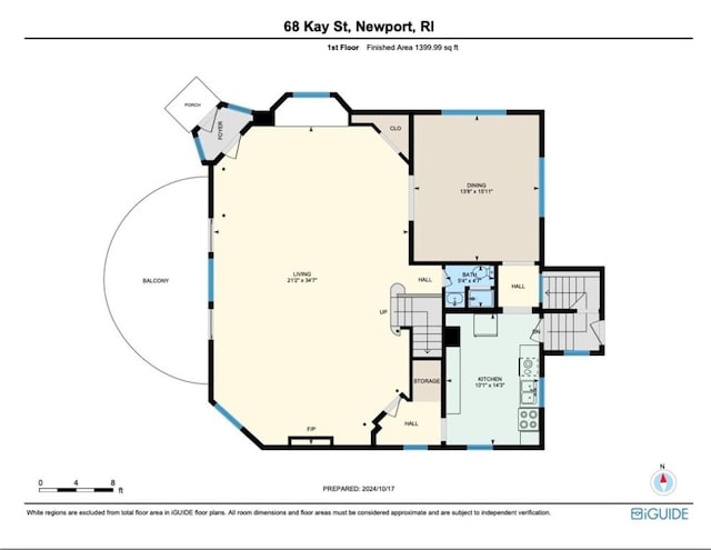 68 Kay St, Newport, RI 02840 - plan