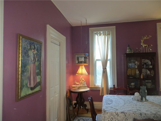 bedroom with a closet