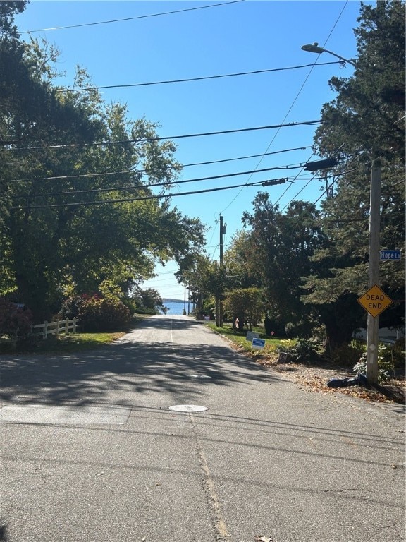 view of street