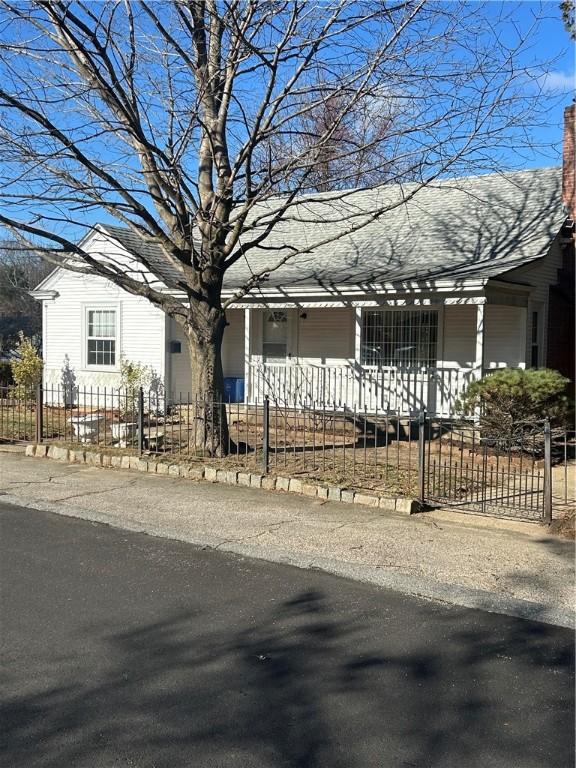 view of ranch-style house