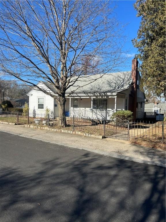 view of ranch-style home