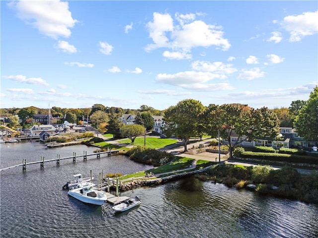 60 Avondale Rd, Westerly, RI 02891 - water view with a boat dock