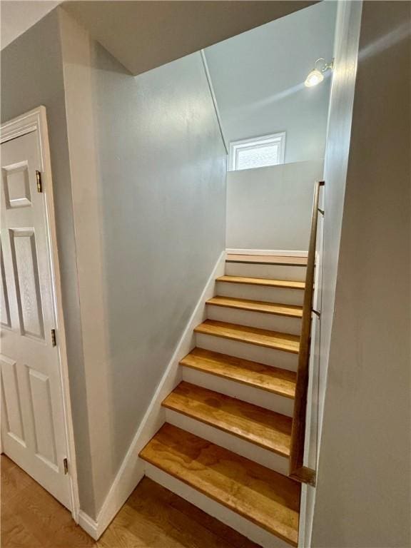 21 Grant St, Providence, RI 02909 - stairs with wood finished floors