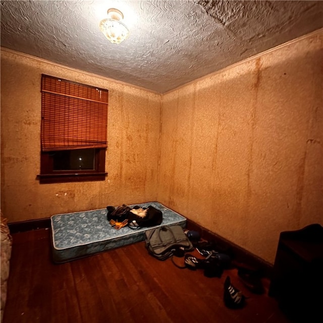 interior space featuring wood-type flooring