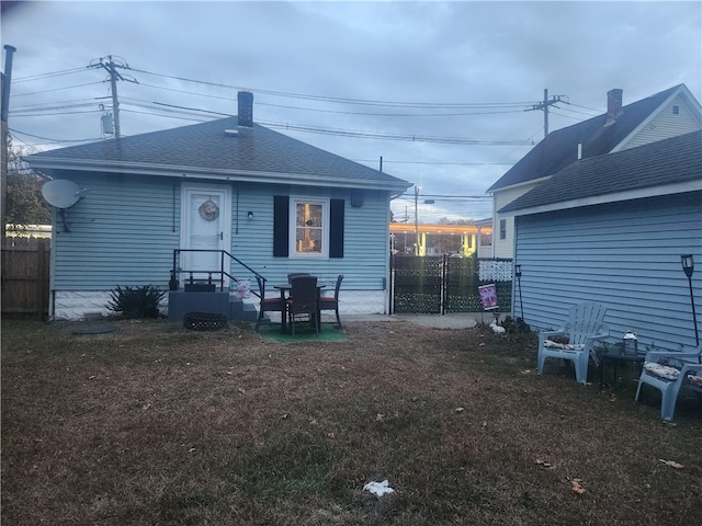 view of back of house