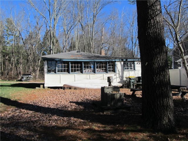 view of back of house