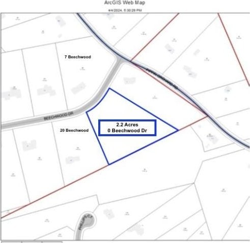 12 Beechwood Dr, Cranston, RI 02921 - parcel map