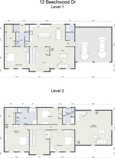 12 Beechwood Dr, Cranston, RI 02921 - property floor plan