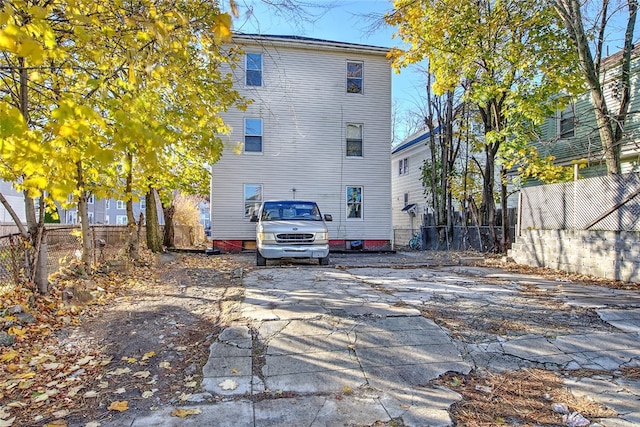 view of rear view of house