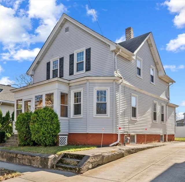 view of property exterior