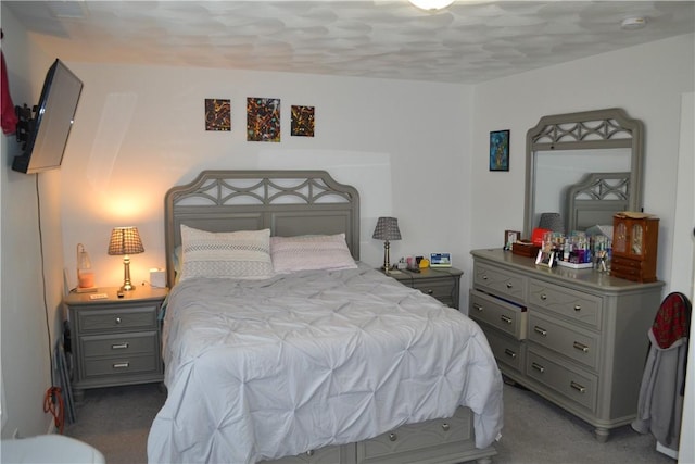 bedroom with carpet floors