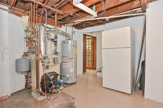 utilities with gas water heater