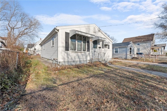 view of bungalow-style house