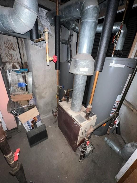 view of utility room