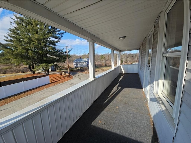 view of patio / terrace featuring a porch