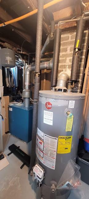 utilities with water heater