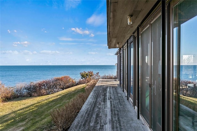1635 Isabella Beach Rd, Southold, NY 06390 - balcony with a water view