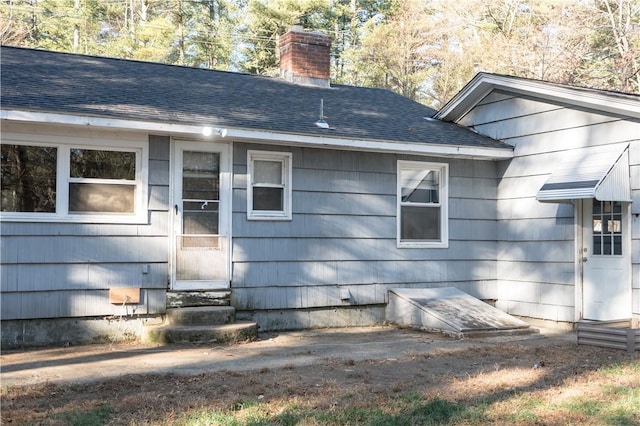 view of rear view of house