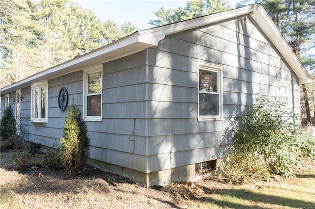 view of property exterior