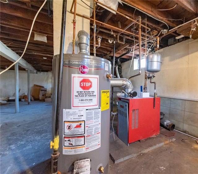 utilities with water heater