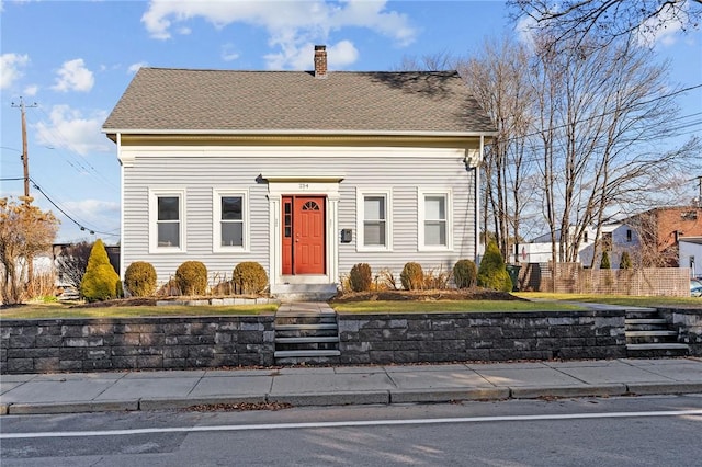 view of front of house