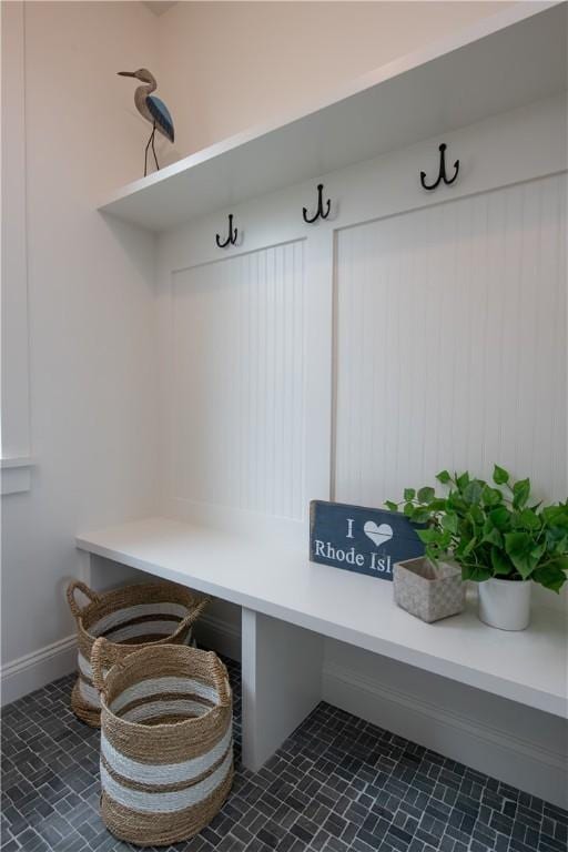 view of mudroom