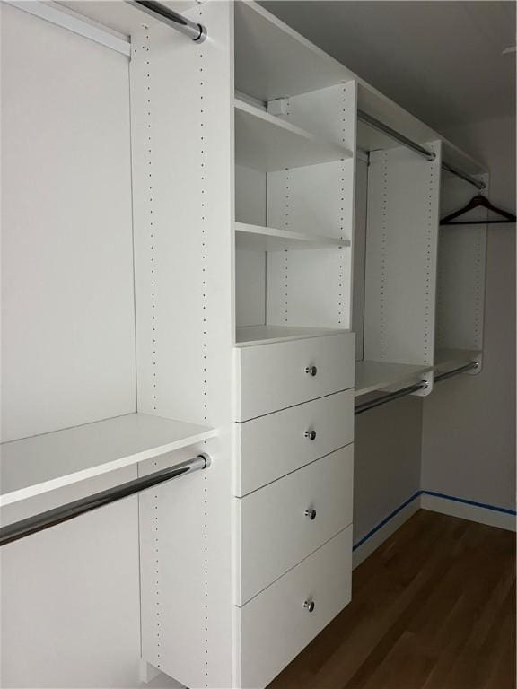 15 Cora St, East Greenwich, RI 02818 - walk in closet featuring dark wood-type flooring