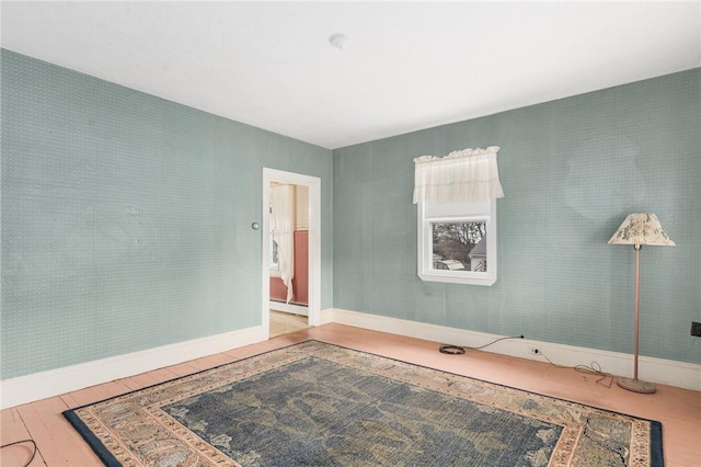 interior space featuring hardwood / wood-style flooring