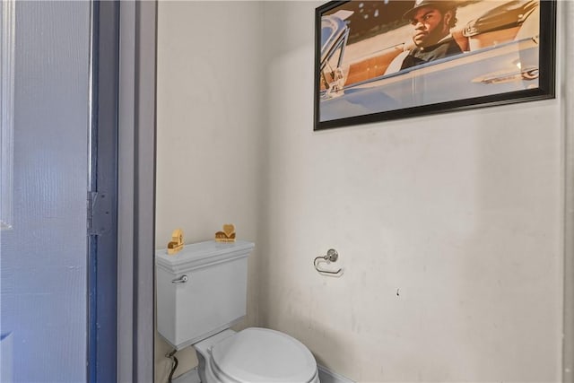 bathroom with toilet