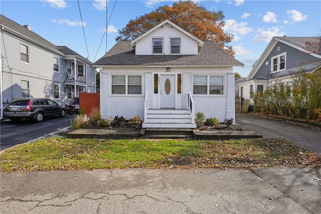 view of bungalow-style house