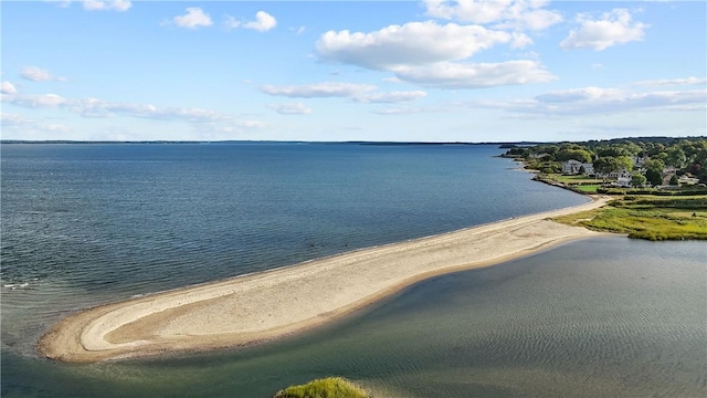 water view featuring a view of the beach