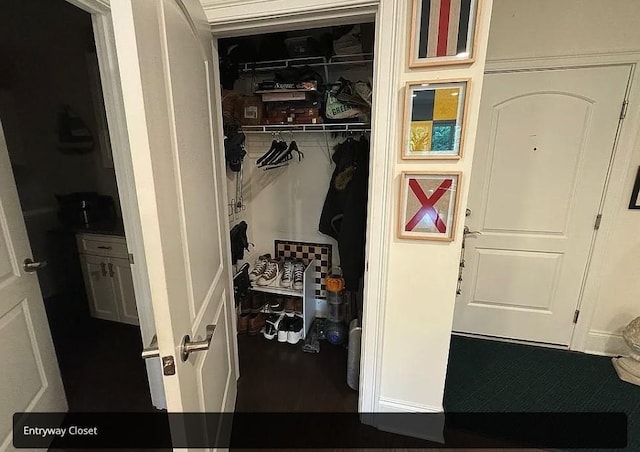 view of closet