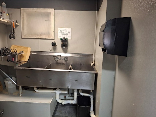 misc room with sink