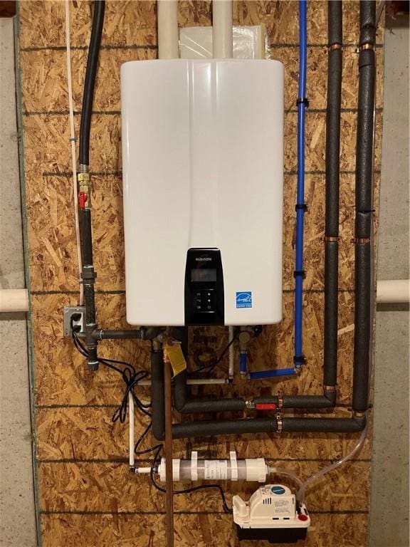 utilities featuring water heater