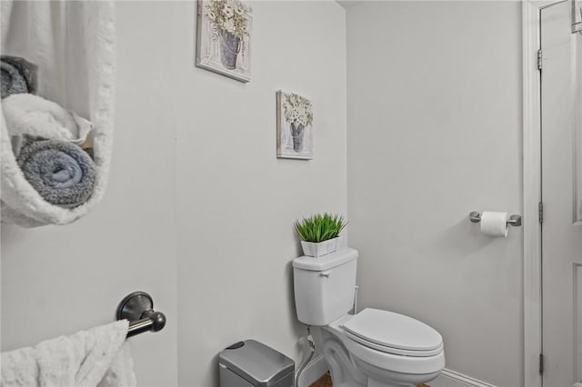 bathroom with toilet