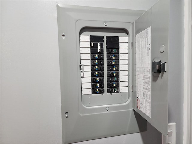 utilities with electric panel