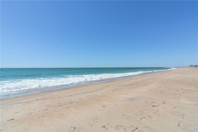 water view featuring a view of the beach