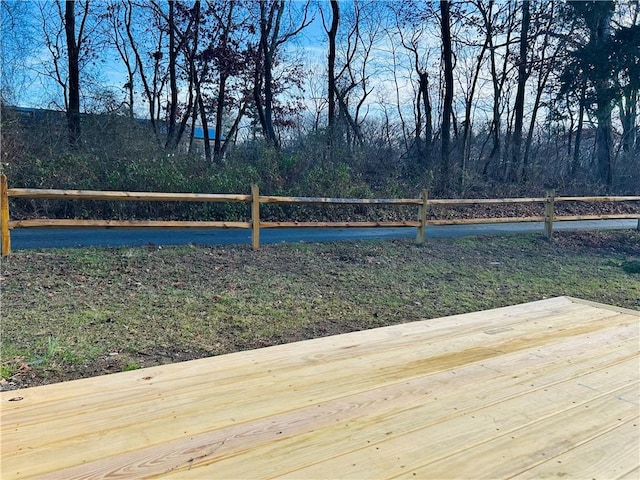 view of home's community featuring a deck