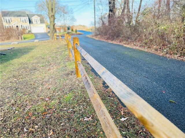 view of road