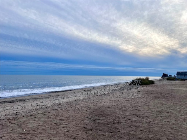 water view with a beach view