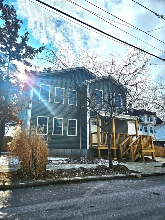 view of front facade