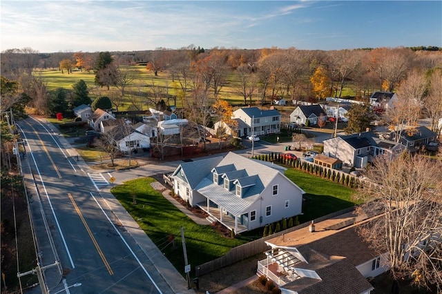 drone / aerial view