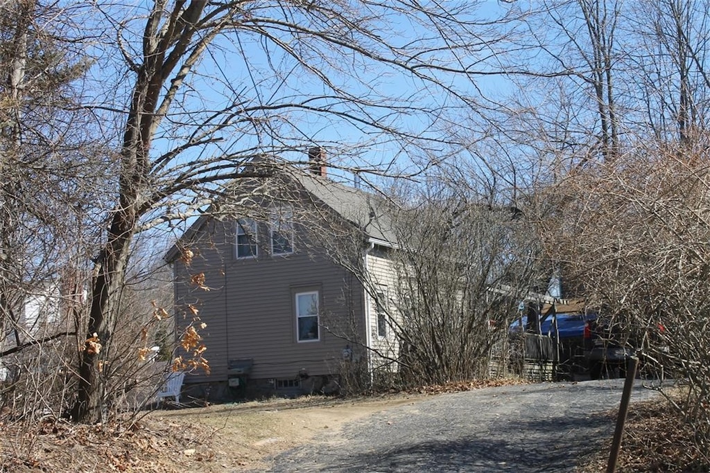 view of side of home