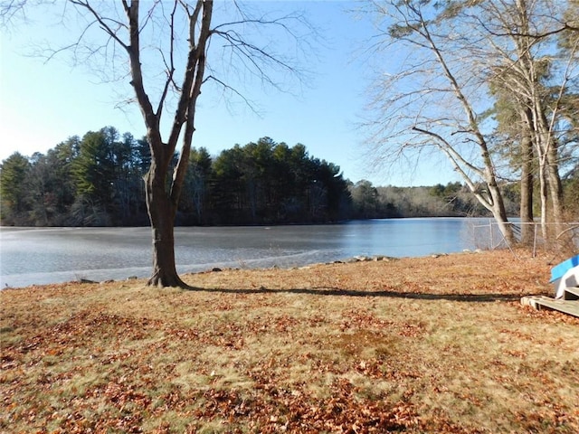 property view of water