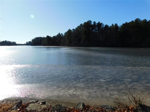 view of water feature